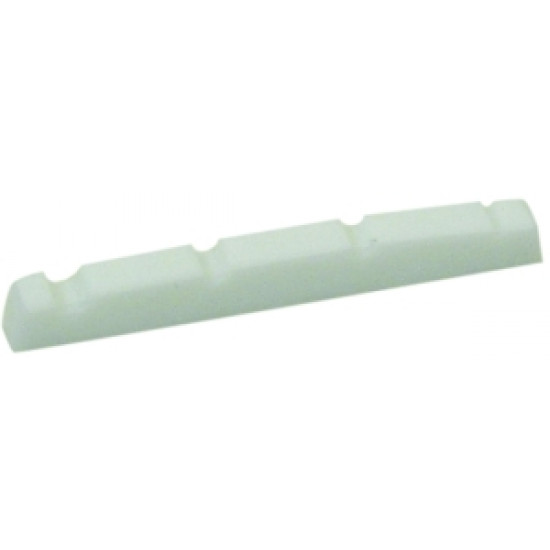 Parts Planet NB413 WH Capotasto per basso 4 corde tipo Fender - Bianco