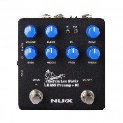 NUX NBP-5 BASS PREAMP + DI - Melvin Lee Davis SIGNATURE NUX NBP-5 BASS PREAMP + DI - Melvin Lee Davis SIGNATURE