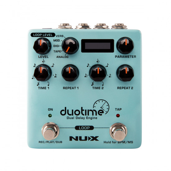 NUX NDD-6 DUOTIME (DUAL DELAY) STOMPBOX