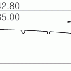 Parts Planet NE436 BK Capotasto per chitarra elettrica tipo Gibson - Nero