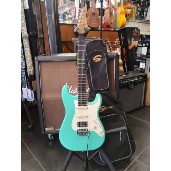 Schecter NICK JOHNSTON TRADITIONAL HSS Atomic GREEN w/Bag 2nd Schecter NICK JOHNSTON TRADITIONAL HSS Atomic GREEN w/Bag 2nd