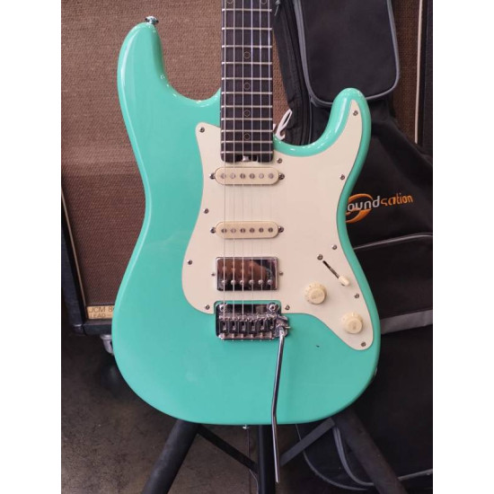 Schecter NICK JOHNSTON TRADITIONAL HSS Atomic GREEN w/Bag 2nd Schecter NICK JOHNSTON TRADITIONAL HSS Atomic GREEN w/Bag 2nd