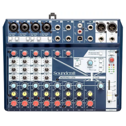 SOUNDCRAFT NOTEPAD-12FX MIXER W/DSP