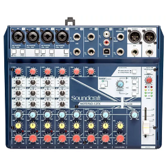 SOUNDCRAFT NOTEPAD-12FX MIXER W/DSP