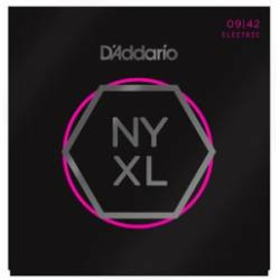 D'ADDARIO NYXL0942 ELECTRIC GUITAR STRING SET 09-42