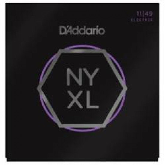 D'ADDARIO NYXL1149 ELECTRIC GUITAR STRING SET 11-49