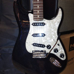 FENDER 70th Player Stratocaster RW Nebula Noir 2nd - SOLD!!