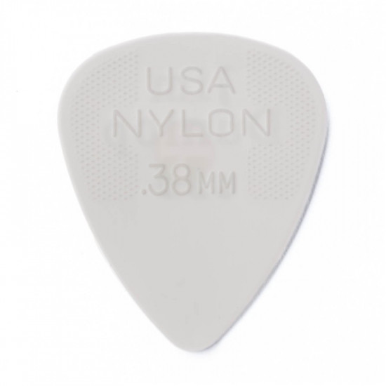 Dunlop Nylon Standard White .38mm