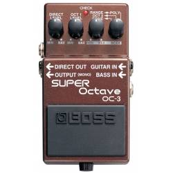 Boss OC-3 Super Octave Guitar e Bass Boss OC-3 Super Octave Guitar e Bass