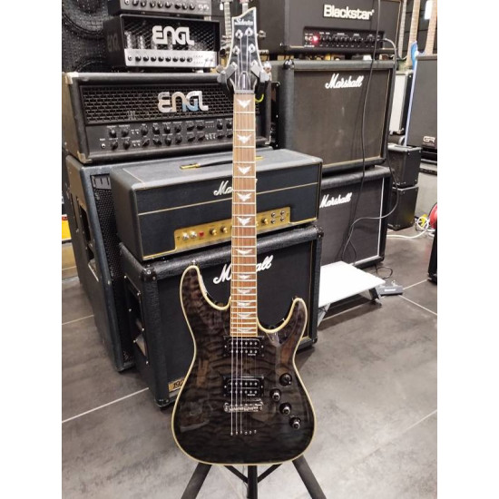 Schecter OMEN Extreme 6 See-Thru Black 2nd