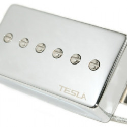Tesla OPUS2BCR Pick Up Single Coil forma Humbucker Alnico5 per chit. elettr. - Ponte - Cromato - Tesla OPUS2BCR Pick Up Single Coil forma Humbucker Alnico5 per chit. elettr. - Ponte - Cromato -