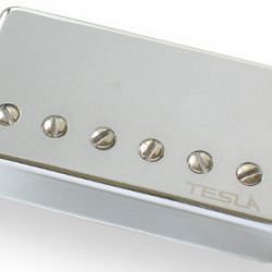 Tesla Opus-4 B CR  Pick Up Hand Wound Humbucker Alnico2 per chit. elettr. - Ponte Cromato Tesla Opus-4 B CR  Pick Up Hand Wound Humbucker Alnico2 per chit. elettr. - Ponte Cromato