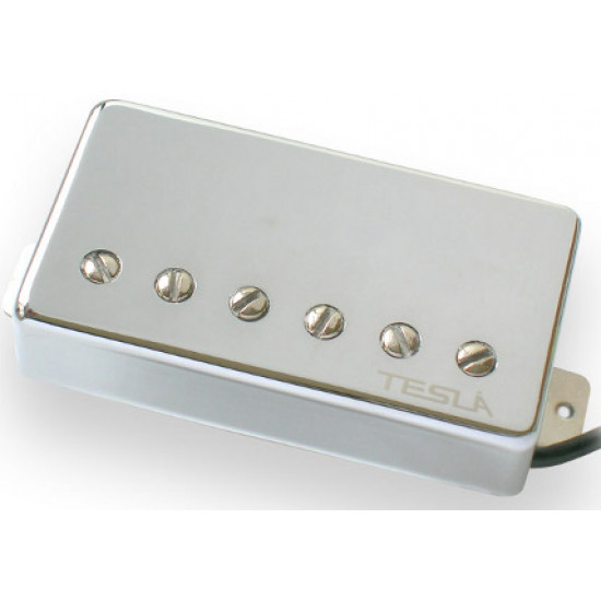 Tesla Opus-4 B CR  Pick Up Hand Wound Humbucker Alnico2 per chit. elettr. - Ponte Cromato