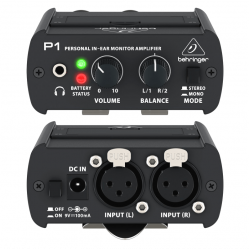 Behringer P1 PERSONAL MONITOR Behringer P1 PERSONAL MONITOR
