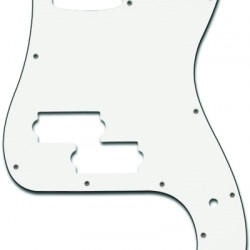 Parts Planet PB WBW Battipenna per basso tipo Precision Bass - Bianco Parts Planet PB WBW Battipenna per basso tipo Precision Bass - Bianco