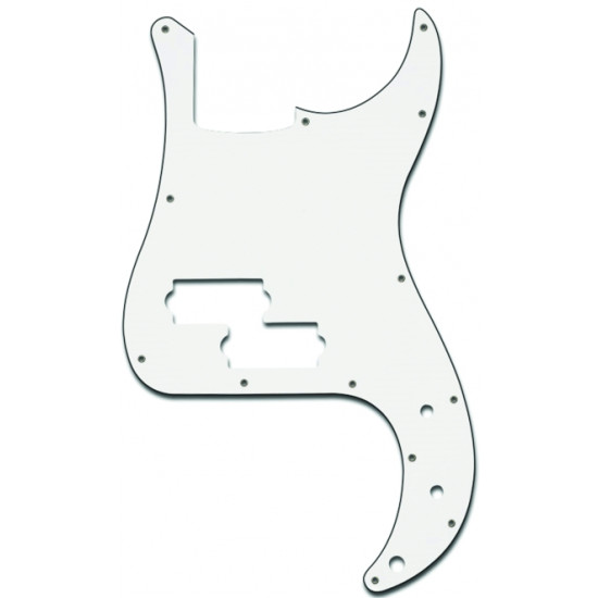 Parts Planet PB WBW Battipenna per basso tipo Precision Bass - Bianco