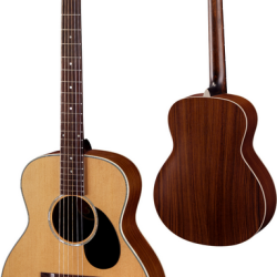EASTMAN PCH2-TG ACOUSTIC TRAVEL SERIES NATURAL W/BAG