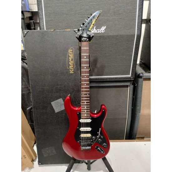 Kramer USA Pacer Deluxe HSS 1986 Candy Apple Red