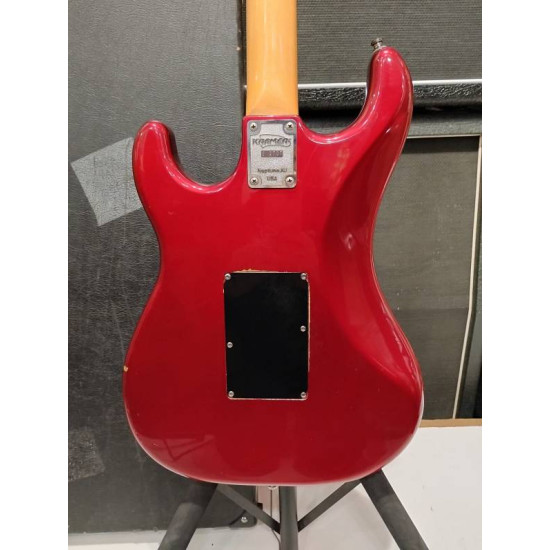 Kramer USA Pacer Deluxe HSS 1986 Candy Apple Red