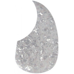 All Parts PG-0090-055 Battipenna adesivo per chitarra acustica - Bianco Perlato All Parts PG-0090-055 Battipenna adesivo per chitarra acustica - Bianco Perlato