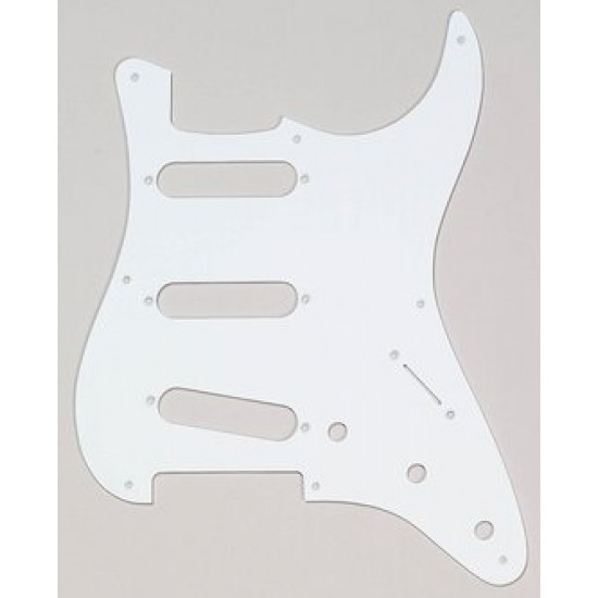 All Parts PG-0550-025 Battipenna tipo Strat® (8 fori) - Bianco 1
strato