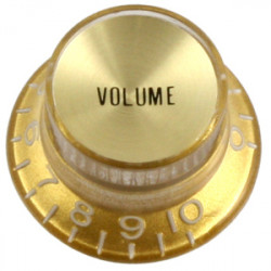 All Parts - Set 2 Manopole tipo Gibson SG - Volume - Dorate All Parts - Set 2 Manopole tipo Gibson SG - Volume - Dorate