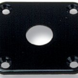 Parts Planet PLJC BK - Piastra ricevi jack per chitarra - Nera