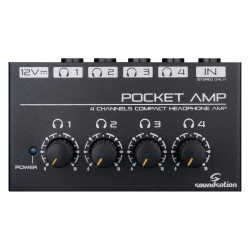 SOUNDSATION POCKET-AMP MINI AMPLIFICATORE PER CUFFIE SOUNDSATION POCKET-AMP MINI AMPLIFICATORE PER CUFFIE