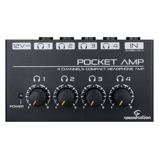 SOUNDSATION POCKET-AMP MINI AMPLIFICATORE PER CUFFIE