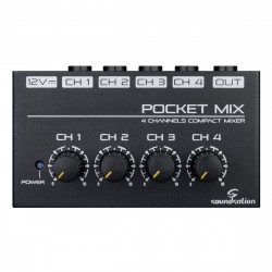 SOUNDSATION POCKET-MIX Mini MIXER