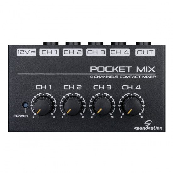 SOUNDSATION POCKET-MIX Mini MIXER SOUNDSATION POCKET-MIX Mini MIXER