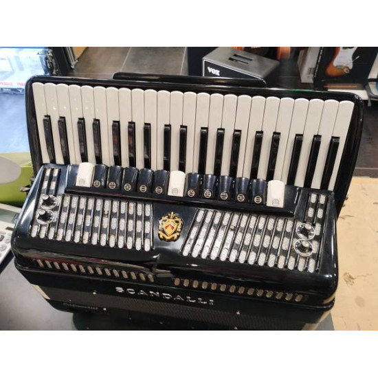 Scandalli Polifonico XIVT Fisarmonica 120 bassi elettrificata - Made in Italy 2nd