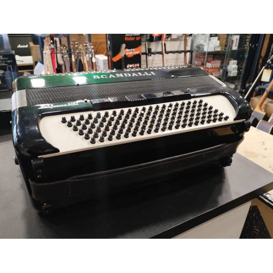 Scandalli Polifonico XIVT Fisarmonica 120 bassi elettrificata - Made in Italy 2nd
