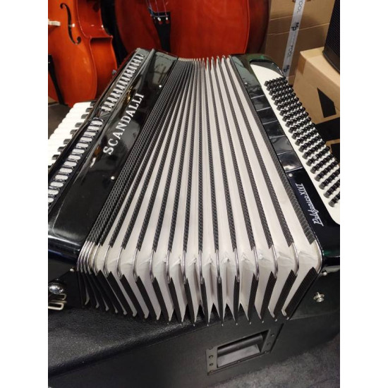 Scandalli Polifonico XIVT Fisarmonica 120 bassi elettrificata - Made in Italy 2nd