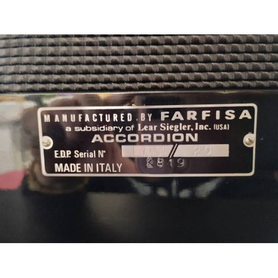 Scandalli Polifonico XIVT Fisarmonica 120 bassi elettrificata - Made in Italy 2nd