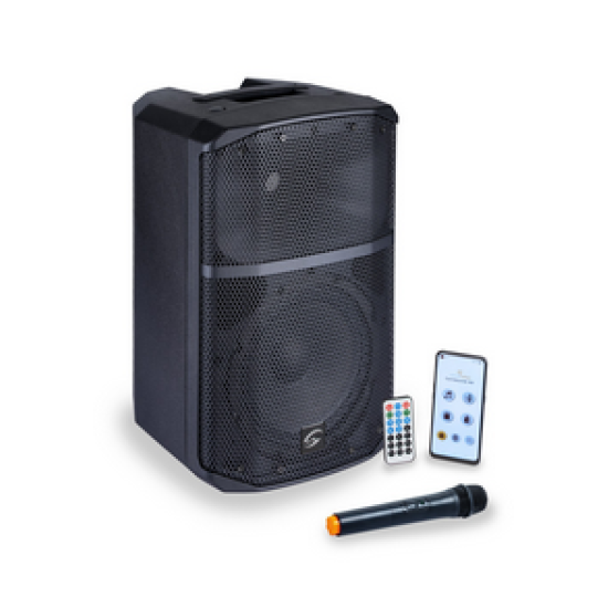 SOUNDSATION PROVIBE 8AIR - PA PORTATILE A BATTERIA - MP3 BT MIC VHF e APP