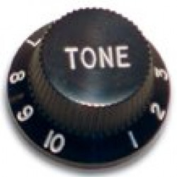 Parts Planet PST-T-BK - Manopola TONE in plastica per chitarra tipo Fender - Nera Parts Planet PST-T-BK - Manopola TONE in plastica per chitarra tipo Fender - Nera