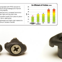 Tusq PT-7004-00 Abbassacorde per chitarra elettrica Tusq PT-7004-00 Abbassacorde per chitarra elettrica