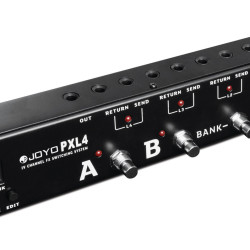 Joyo PXL4 Switching System - 4 FX Loop Channels Joyo PXL4 Switching System - 4 FX Loop Channels