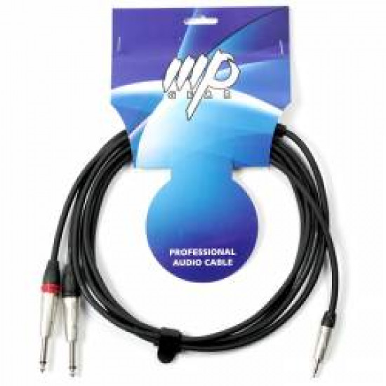 MP GEAR PY-006/2M DJ CABLE PRO 2JACK-1MINI JACK - 2 m