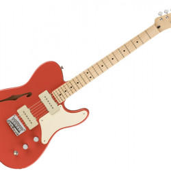 Fender Squier Telecaster Paranormal Thinline Maple Fiesta Red Fender Squier Telecaster Paranormal Thinline Maple Fiesta Red