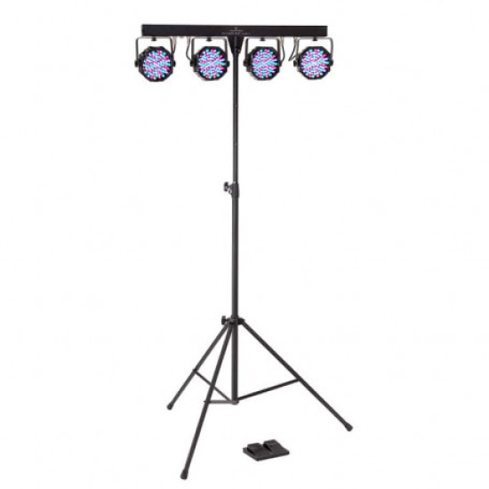 SOUNDSATION 4LEDKIT-PARTY RGB KIT LUCI CON STAND E BORSA