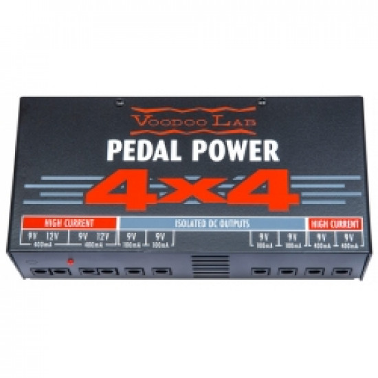 VooDoo Lab Pedal Power 4X4 - Alimentatore per pedali