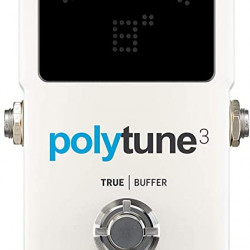 Tc Electronic PolyTune 3 White Accordatore a pedale Tc Electronic PolyTune 3 White Accordatore a pedale