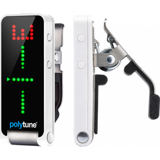 Tc Electronic Polytune Clip Tuner White