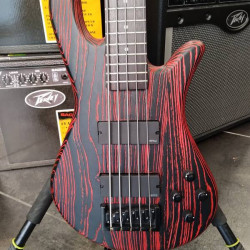 Spector NS Pulse 5 Carbon Series Cinder Red 2nd - SOLD!!