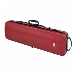 GEWA Pure Violin Case 2.4 Policarbonato RED 4/4