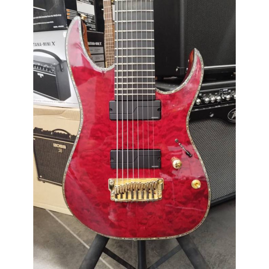 Ibanez RGIX28FEQM Burgundy Wine w/Fishman Fluence Abasi 2nd