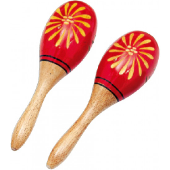 PEACE RH-23 COPPIA MARACAS IN LEGNO