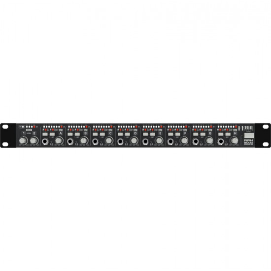 HILL AUDIO RPH-8000 MIXER AMPLIFICATORE PER CUFFIE 8 CANALI